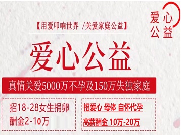 临夏捐卵助孕生子 爱心志愿者招募